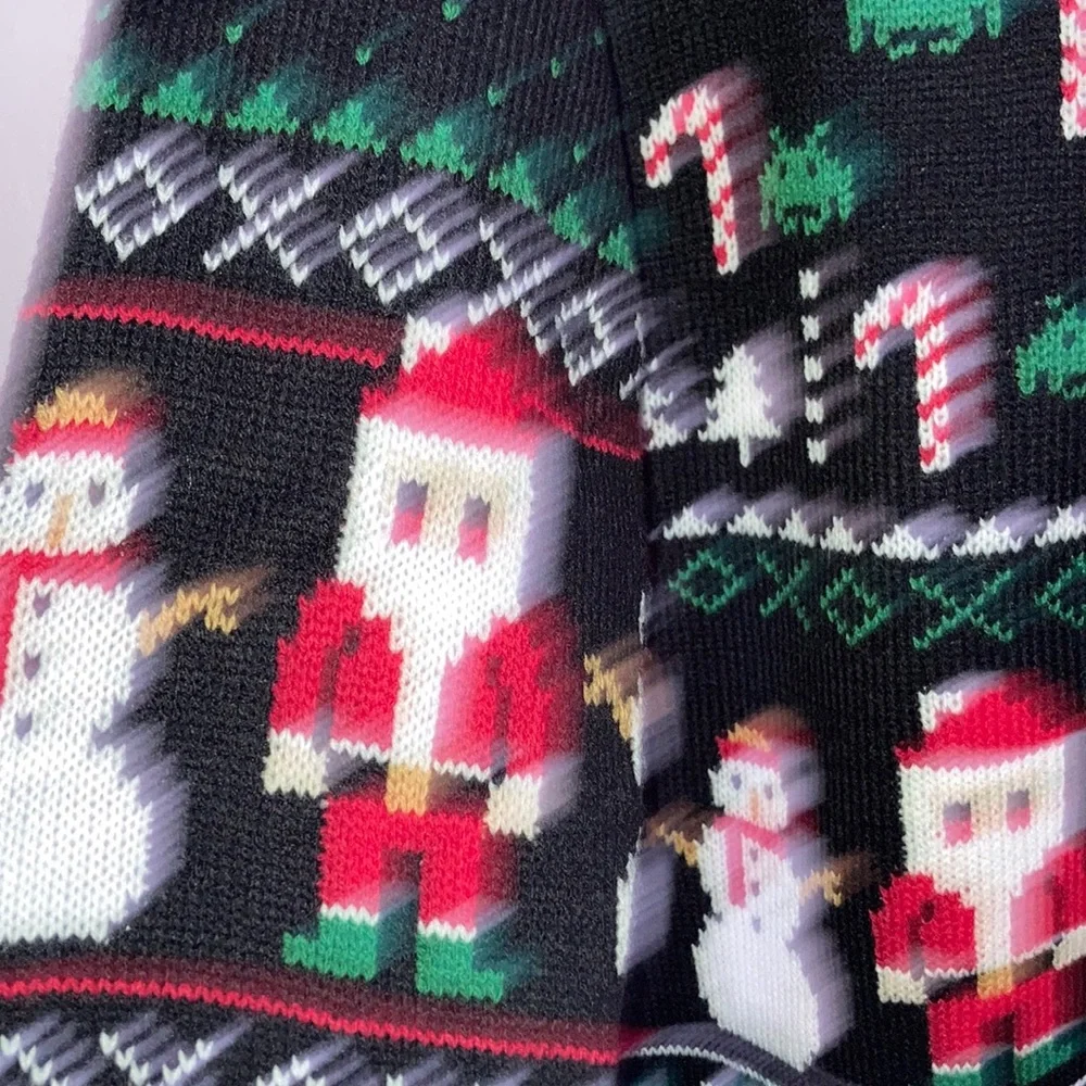 NWT Holiday time Christmas sweater kids size large 10/12 - Picture 5 of 7